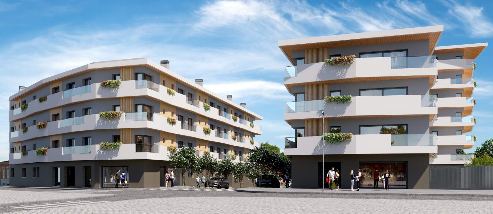 Neue Wohnung mit Balkon, zu verkaufen, in Ramalde, Porto_211555