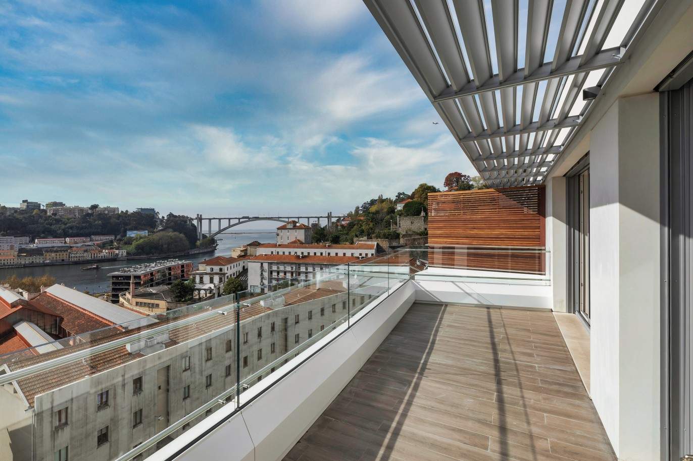 Penthouse nueva de 3 dormitorios con terraza y piscina, Oporto, Portugal_211605
