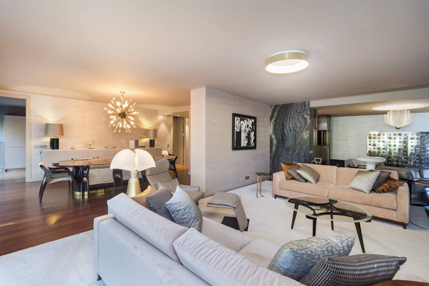 Sale of luxury apartment with terrace, private condominium, Foz, Portugal_211674