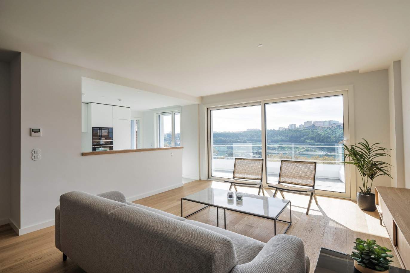 Penthouse nueva de 2 dormitorios con piscina y vistas al río, Oporto, Portugal_211754