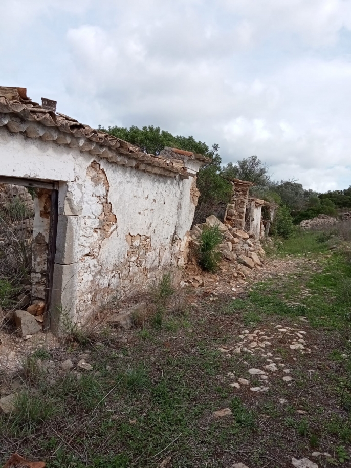 Gran parcela de tierra con la ruina, en venta en Estoi, Algarve_212226