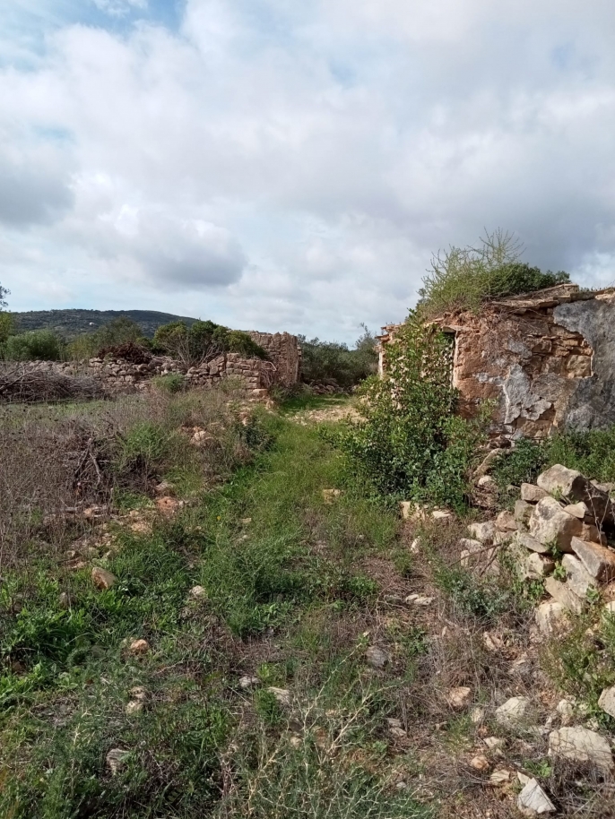 Gran parcela de tierra con la ruina, en venta en Estoi, Algarve_212228