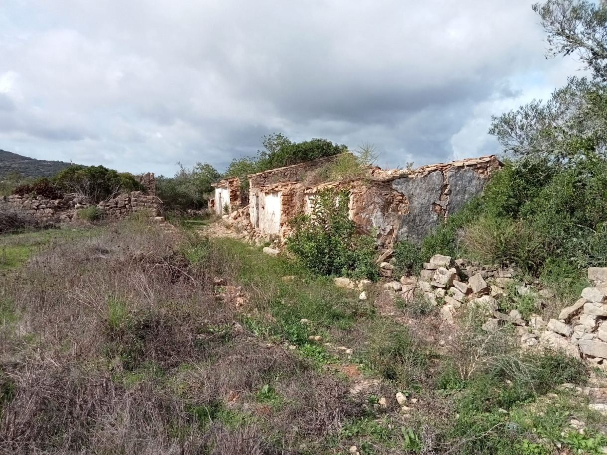 Grand terrain avec ruine, à vendre à Estoi, Algarve_212230