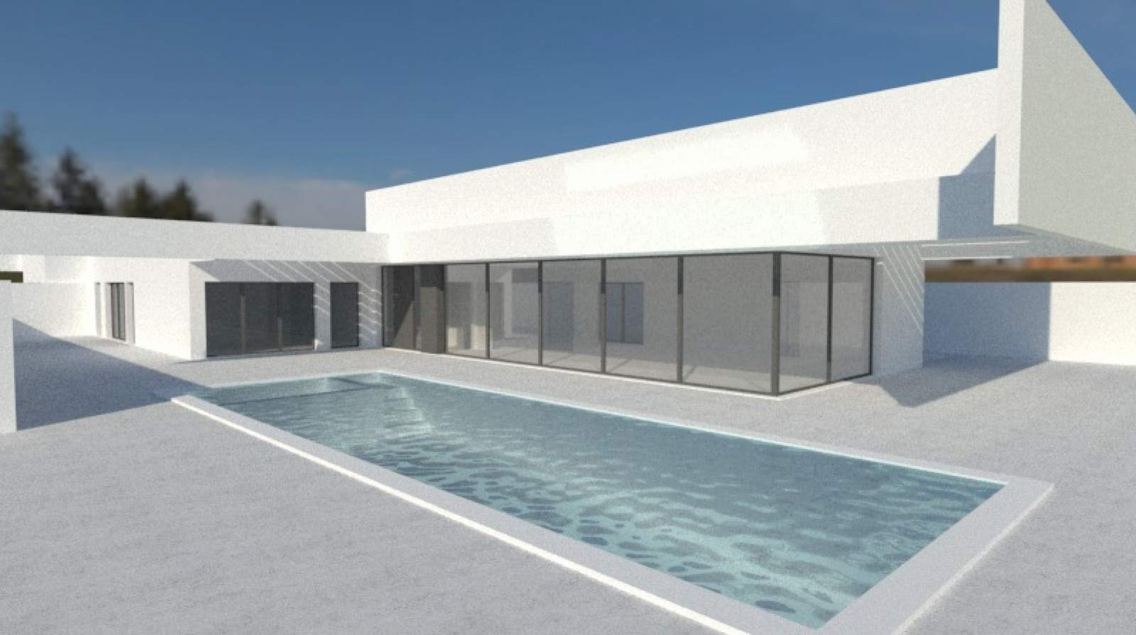 Villa moderne de 4 chambres en construction, à vendre à São Brás de Alportel, Algarve_212231
