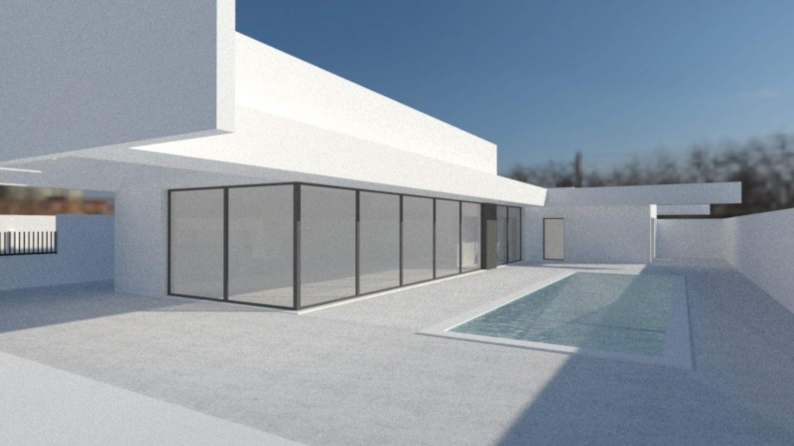 Moderne Villa mit 4 Schlafzimmern im Bau, zu verkaufen in São Brás de Alportel, Algarve_212233