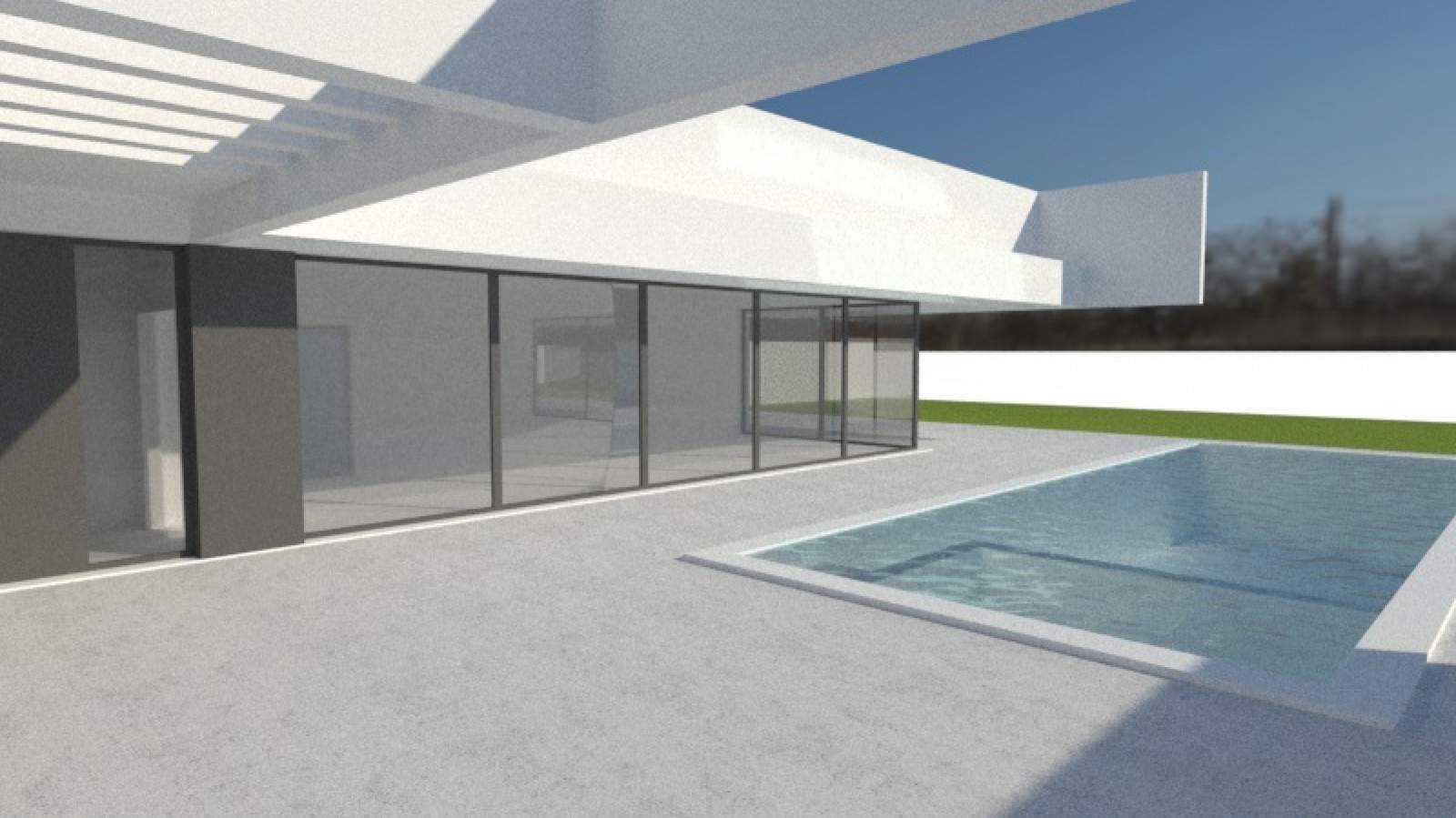Villa moderne de 3 chambres en construction, à vendre à São Brás de Alportel, Algarve_212246