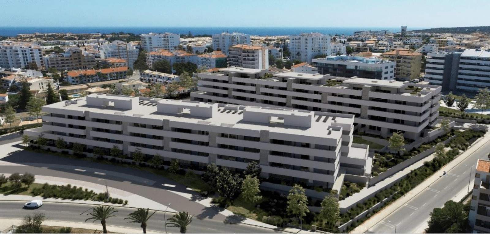 Piso nuevo de 2 dormitorios, condominio privado, Lagos, Algarve_212719
