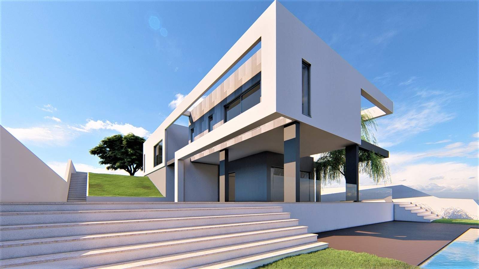 Villa de 3 dormitorios en construcción en venta, en Vilamoura, Algarve_213465