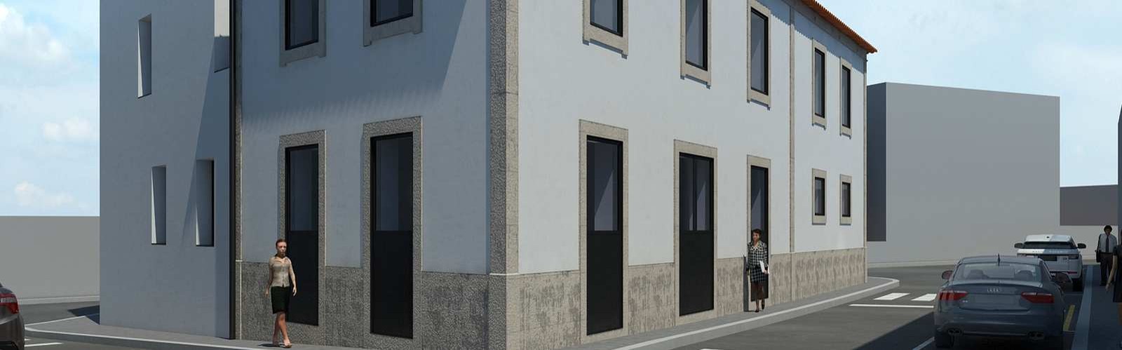 Vendre : Bâtiment avec project approuvé, à rénover, dans le centre de Vila Nova de Gaia, Porto, Portugal_214615