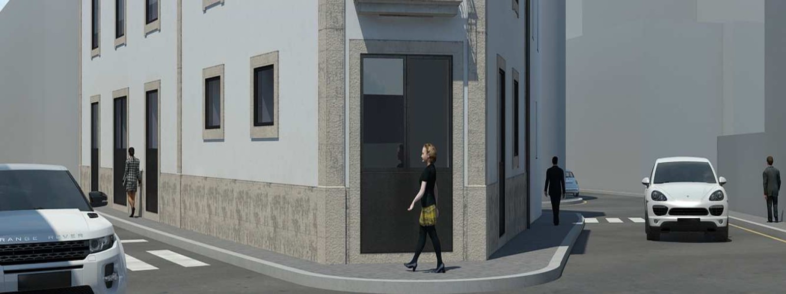 Vendre : Bâtiment avec project approuvé, à rénover, dans le centre de Vila Nova de Gaia, Porto, Portugal_214622