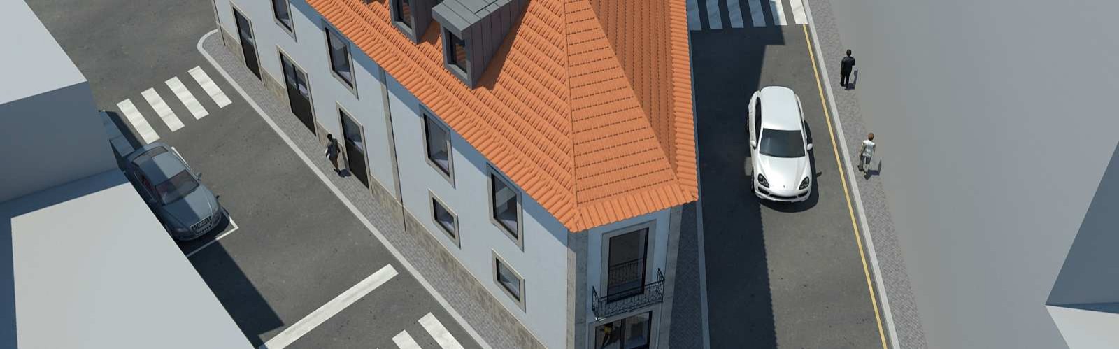 Vendre : Bâtiment avec project approuvé, à rénover, dans le centre de Vila Nova de Gaia, Porto, Portugal_214624