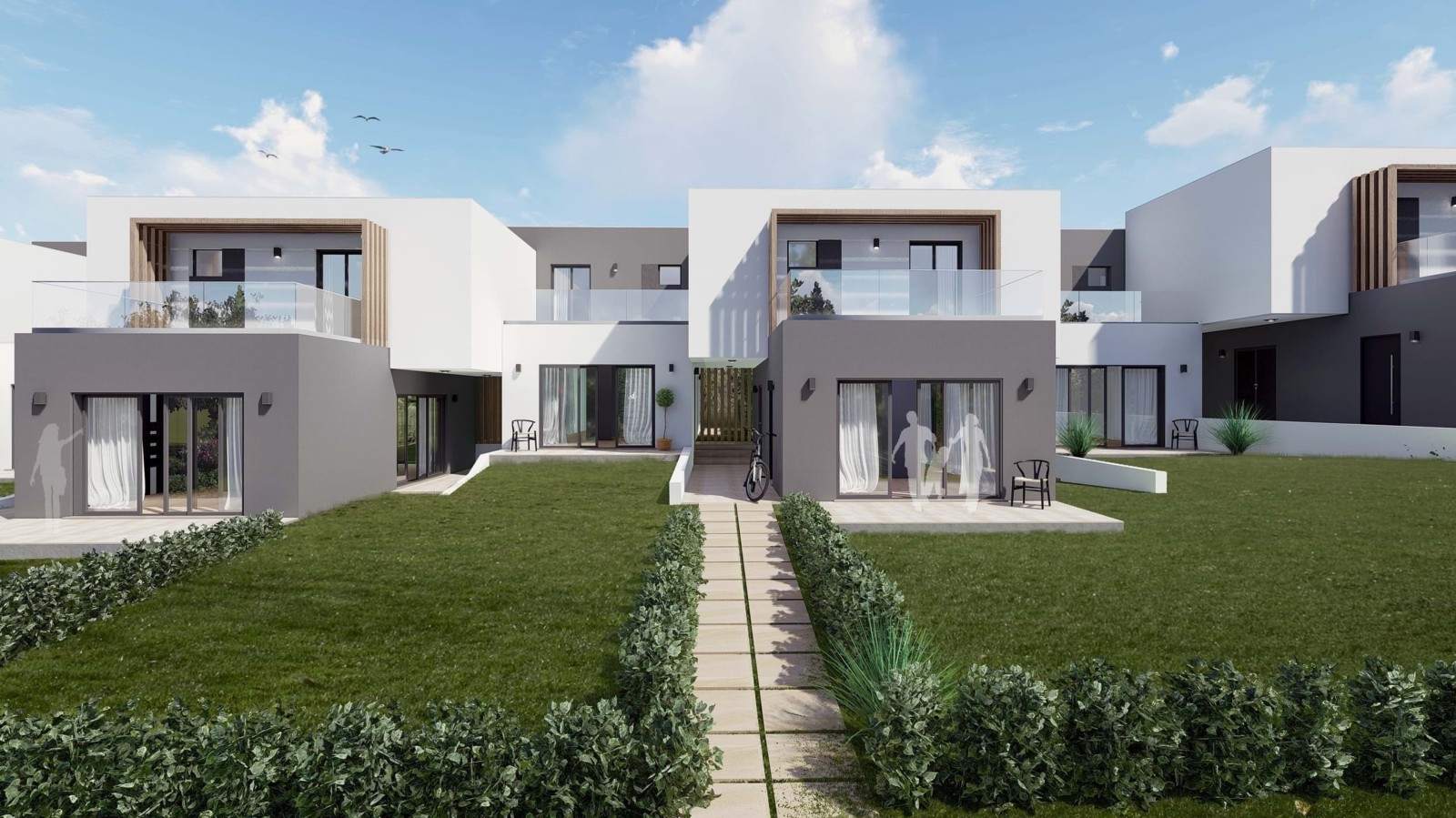 Piso dúplex de 2 dormitorios en construcción, en venta, en Golf Resort, Silves, Algarve_215320