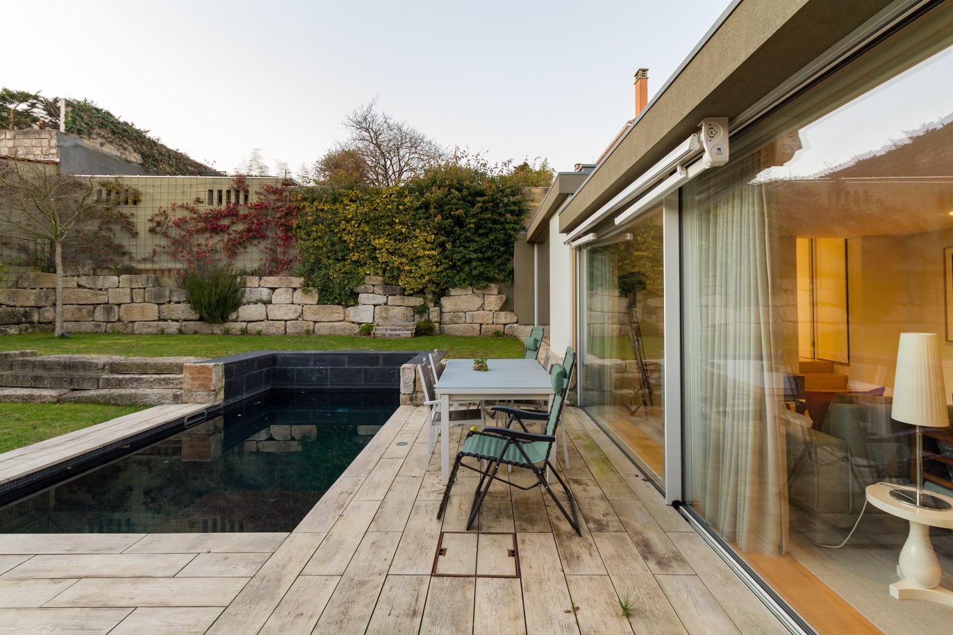 Villa con piscina y jardín, en venta, en Pinhais da Foz, Porto, Portugal_217142