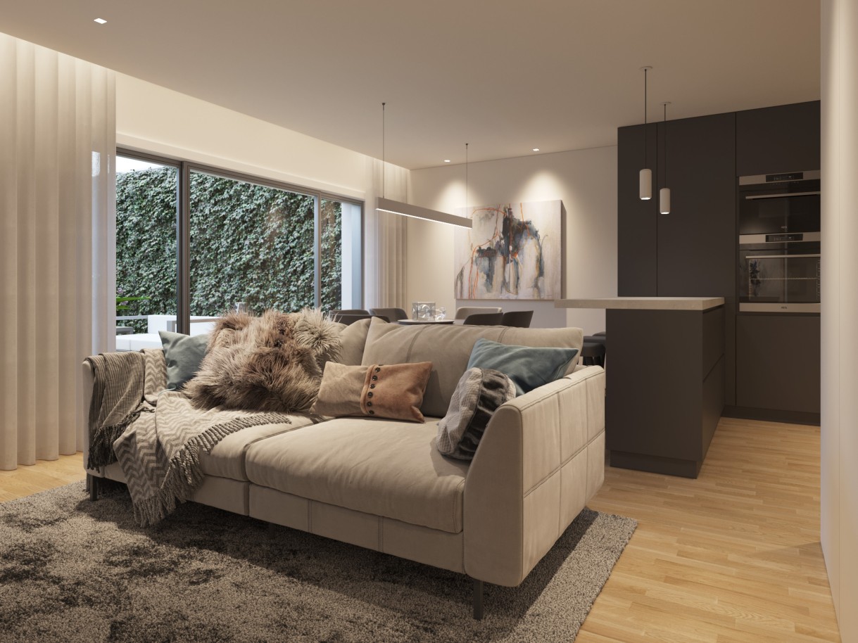 Neue Triplex-Wohnung mit Balkon, zu verkaufen, in Porto, Portugal_217374