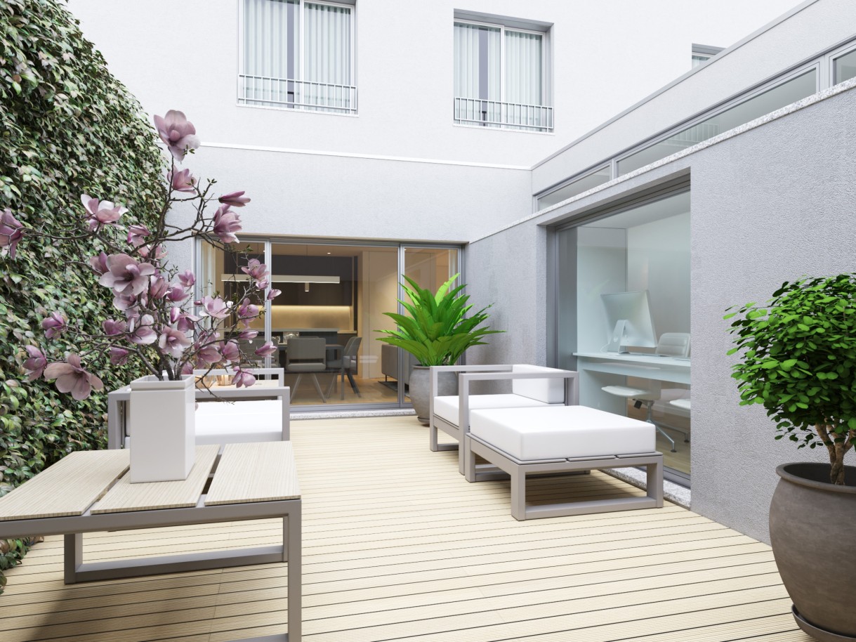 Apartamento triplex novo com varanda, para venda, no Porto_217378