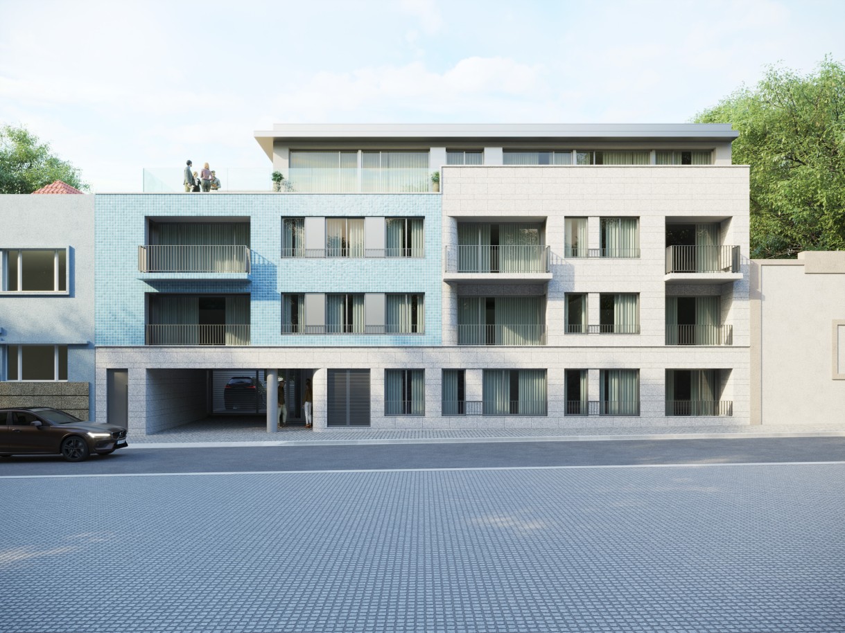 Apartamento triplex novo com varanda, para venda, no Porto_217392