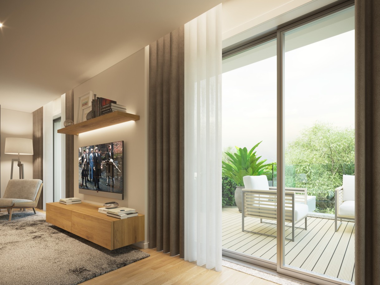 Appartement neuf avec balcon, à vendre, à Porto, Portugal_217451