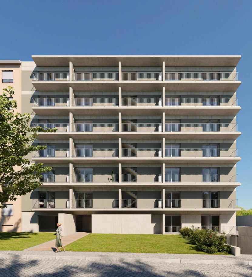 Appartement neuf avec terrasse, à vendre, à Paranhos, Porto, Portugal_218224