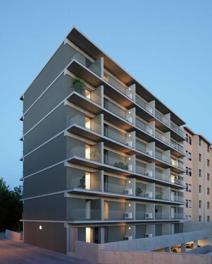 Appartement neuf avec balcon, à vendre, à Paranhos, Porto, Portugal_218238