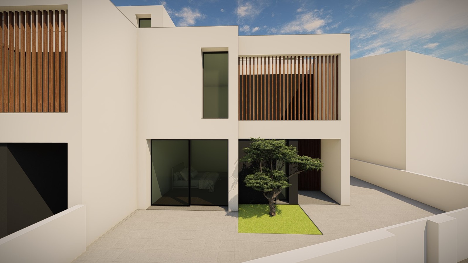 Villa adosada con 4 dormitorios e piscina, en venta, en Portimão, Algarve_218606
