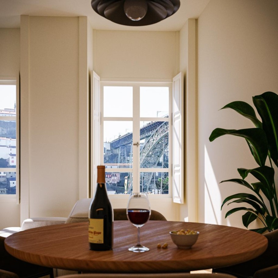 Neue Wohnung mit Innenhof, zu verkaufen, in der Nähe von Ribeira do Porto, Portugal_219431
