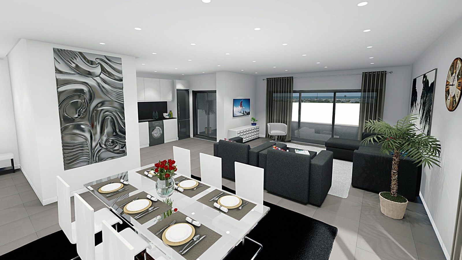 Neue Wohnung in privater Wohnanlage, zu verkaufen in Tavira, Algarve_219547