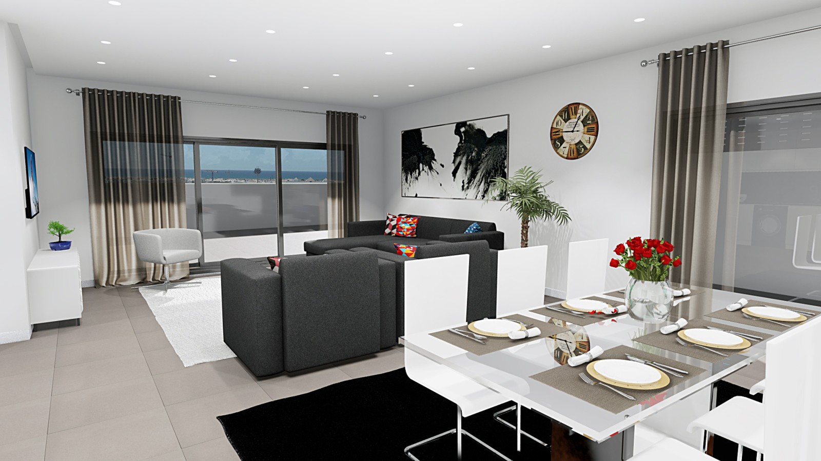 Neue Wohnung in privater Wohnanlage, zu verkaufen in Tavira, Algarve_219549
