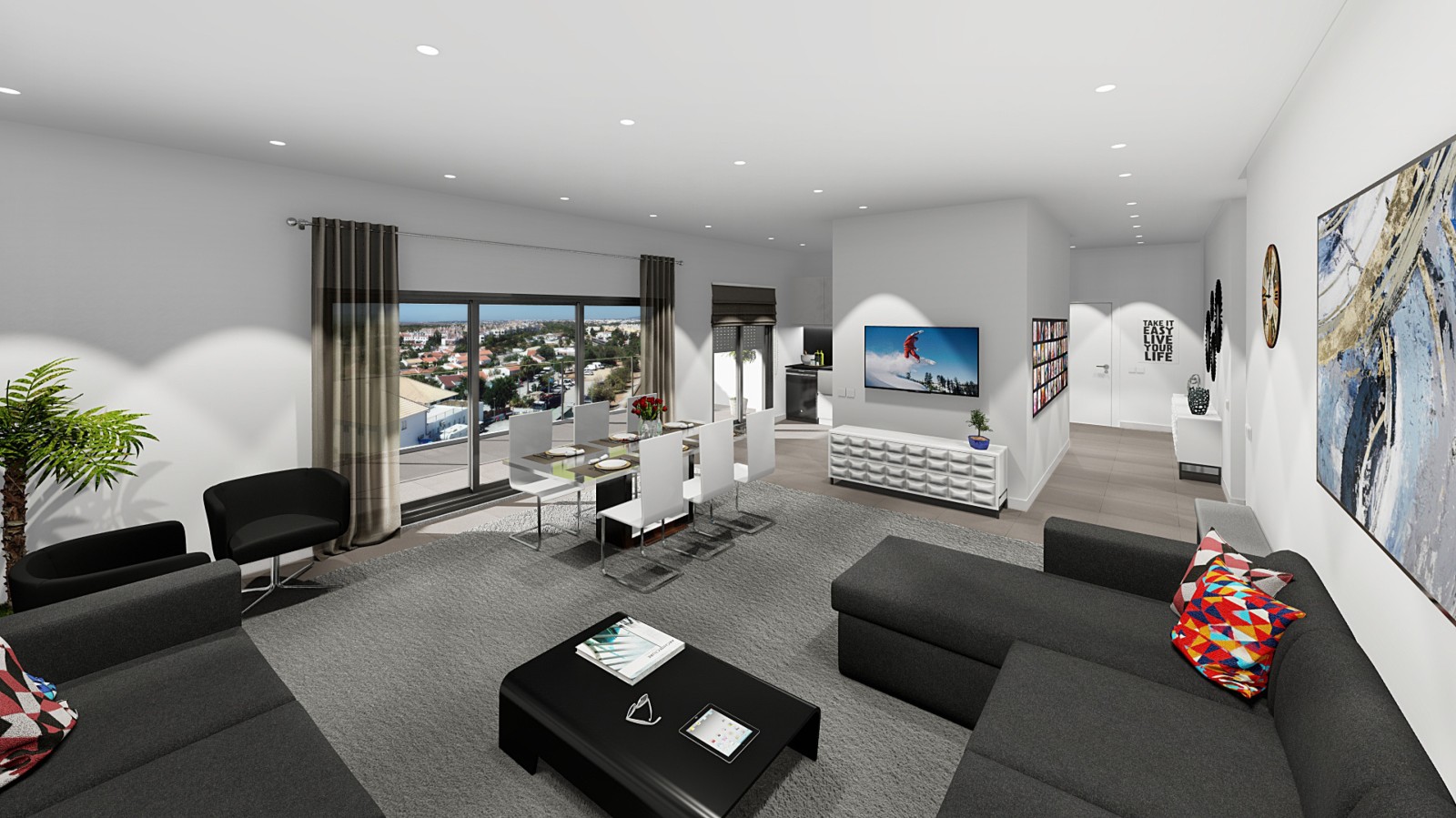 Neue Wohnung in privater Wohnanlage, zu verkaufen in Tavira, Algarve_219584
