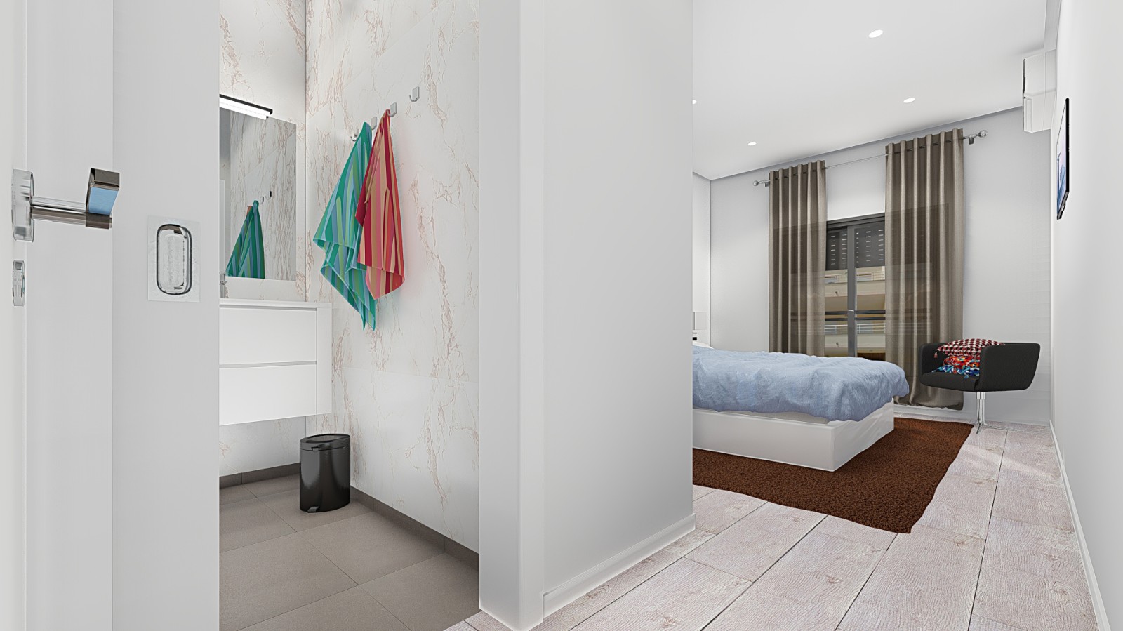 Novo apartamento em condominio privado, para venda em Tavira, Algarve_219595