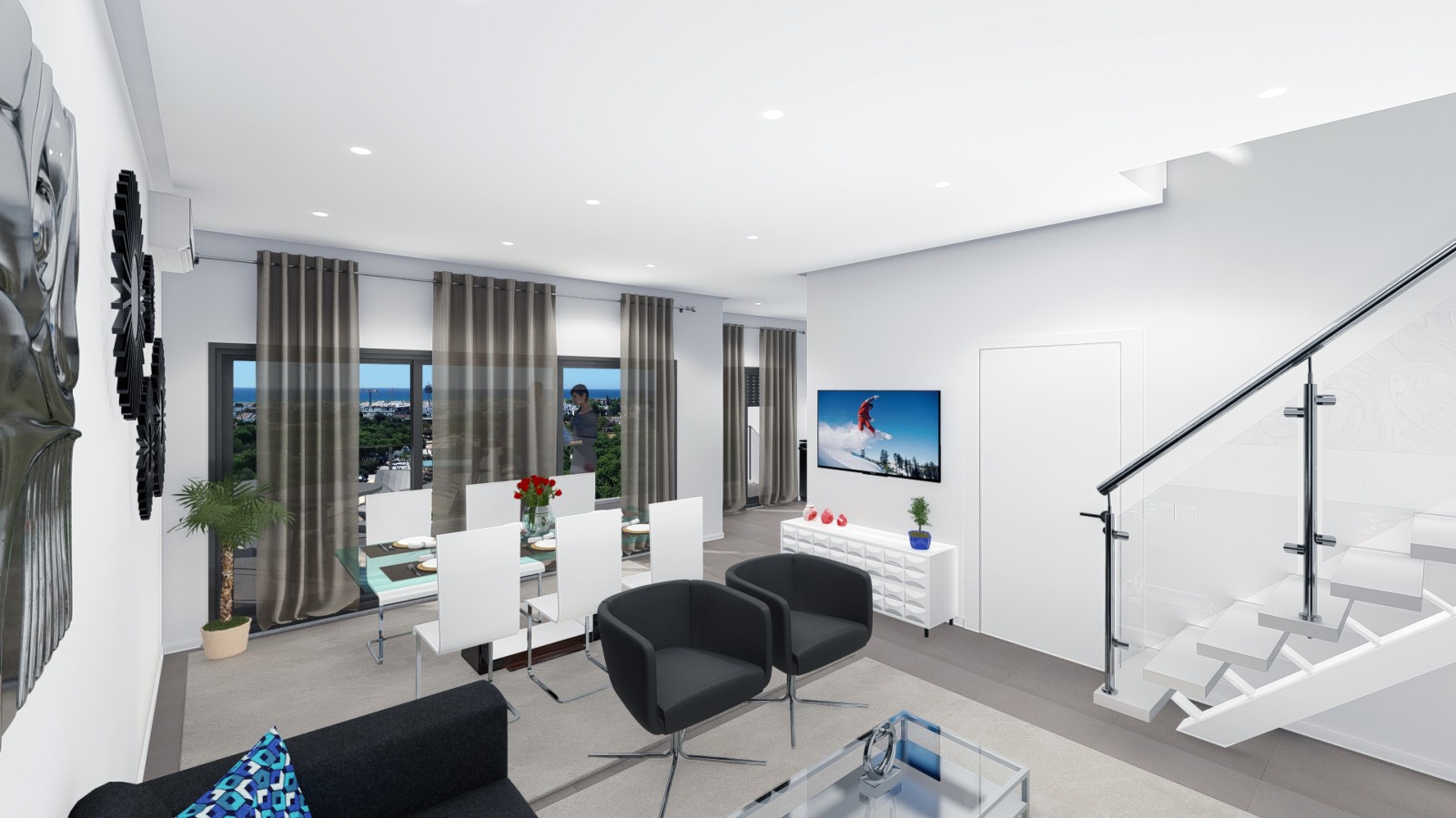 Novo apartamento em condominio privado, para venda em Tavira, Algarve_219599