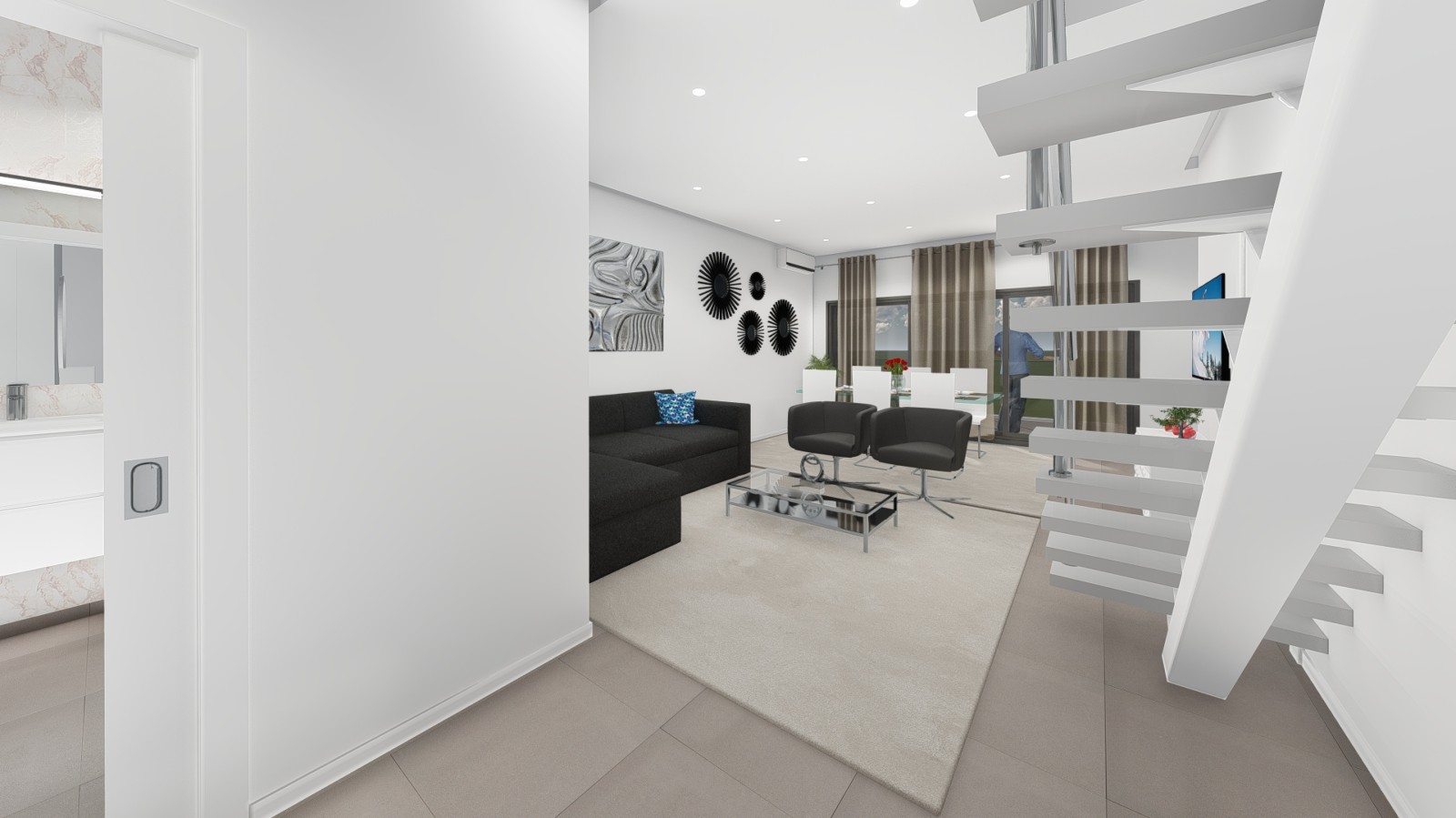 Neue Wohnung in privater Wohnanlage, zu verkaufen in Tavira, Algarve_219601