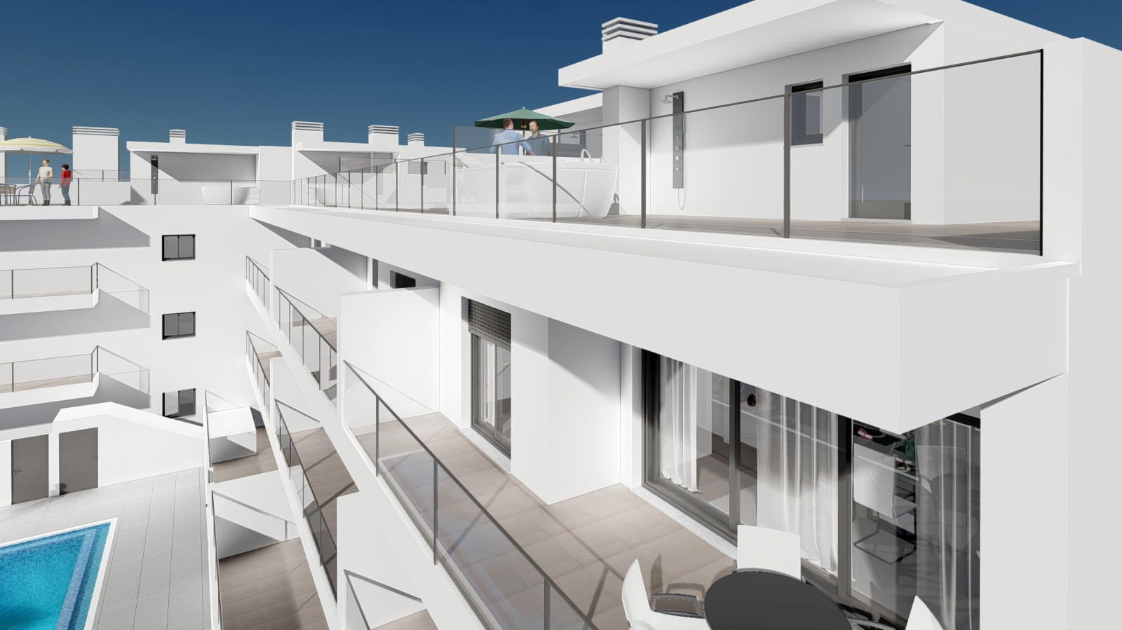 New apartment in private condominium, for sale in Tavira, Algarve_219603