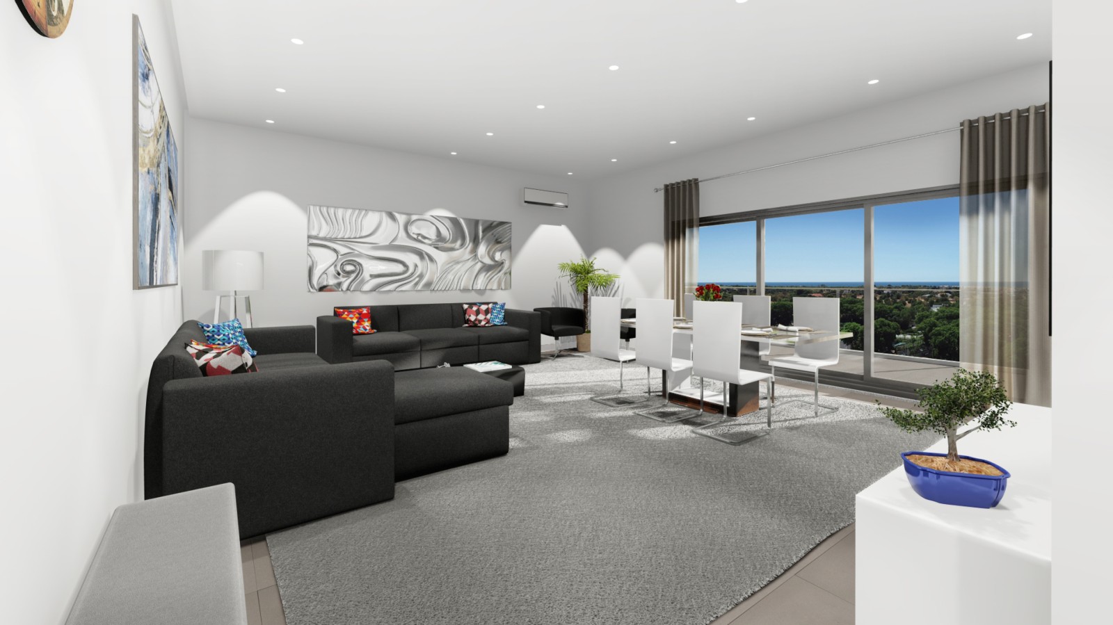 Piso nuevo en condominio privado, en venta en Tavira, Algarve_219614