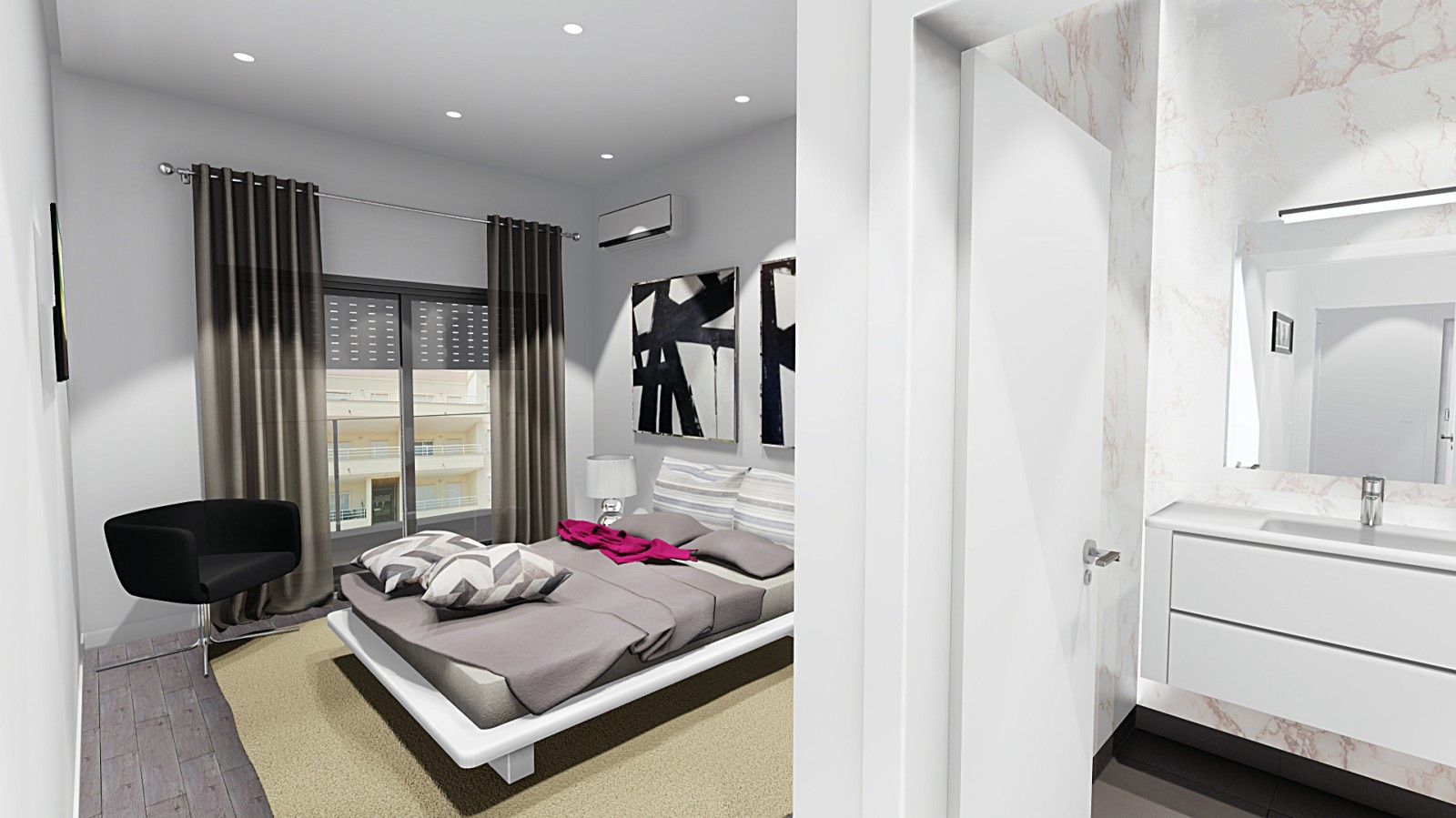 Piso nuevo en condominio privado, en venta en Tavira, Algarve_219618