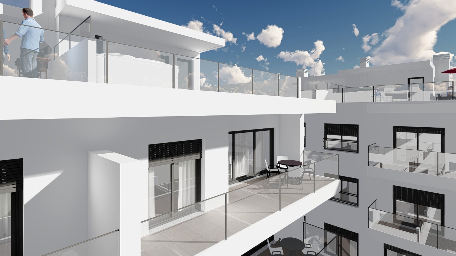 Neue Wohnung in privater Wohnanlage, zu verkaufen in Tavira, Algarve_219682