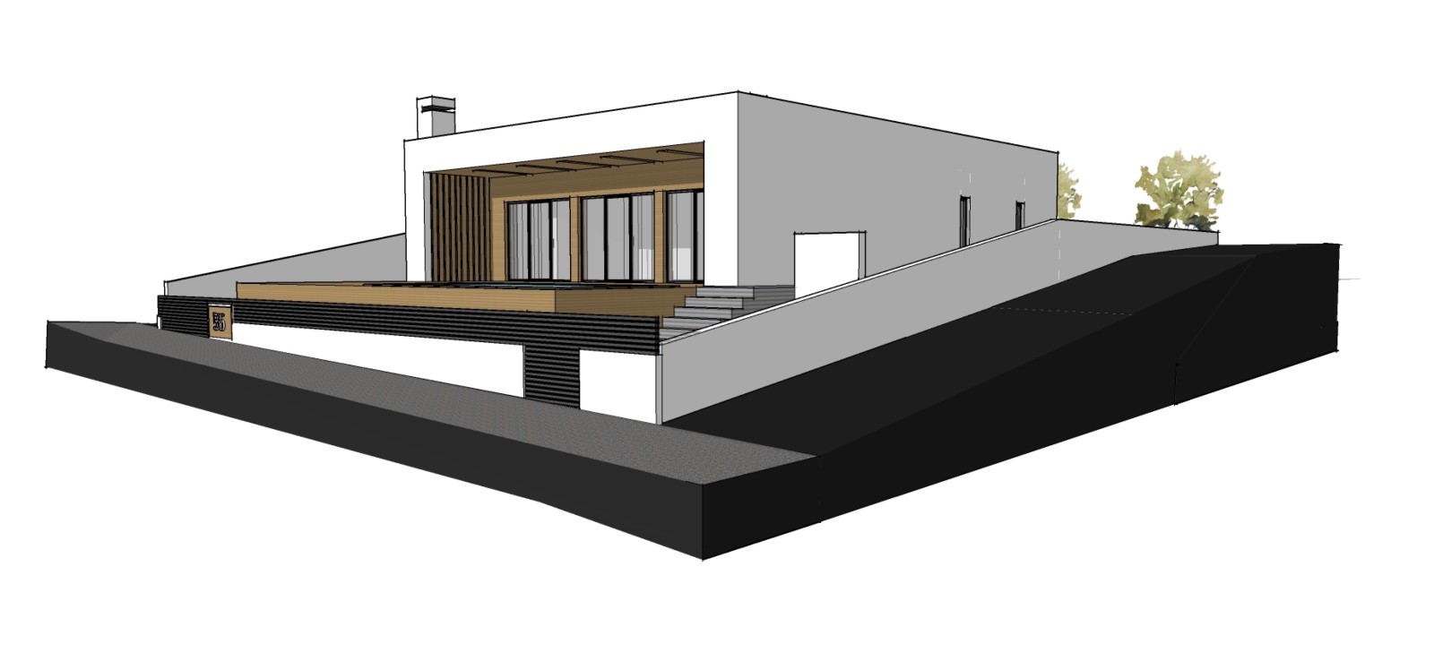 Villa de 3 dormitorios en construcción, con piscina, en venta en Altura, Algarve_220363