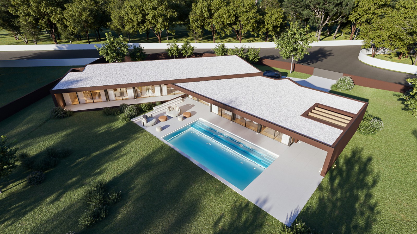 Neue Luxusvilla mit Schwimmbad, zu verkaufen, in Vila do Conde, Portugal_221303