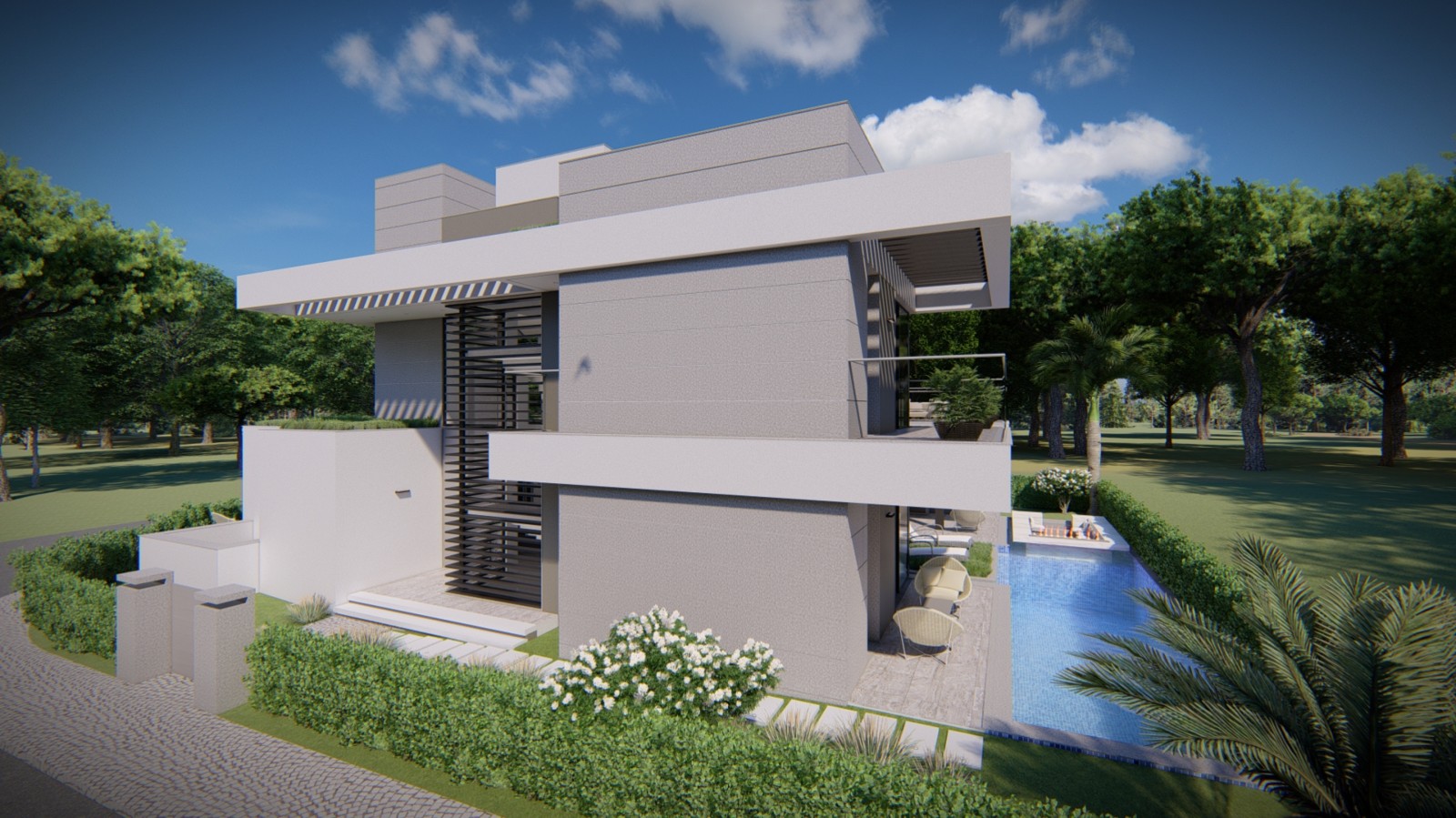 4 Bedroom Villa with pool, under construction, for sale in Vilamoura, Algarve_221372