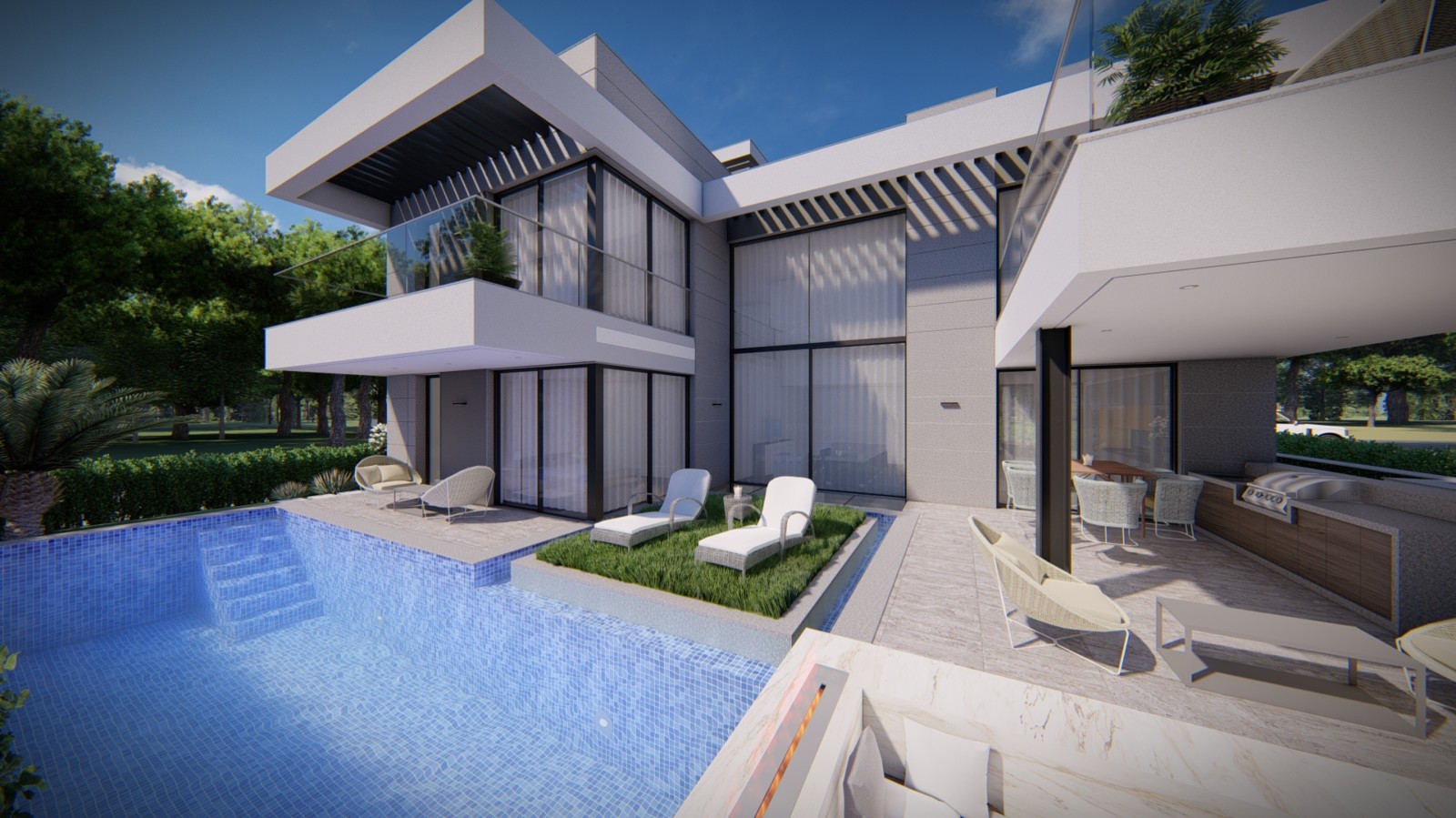 4 Schlafzimmer Villa mit Pool, im Bau, zu verkaufen in Vilamoura, Algarve_221389