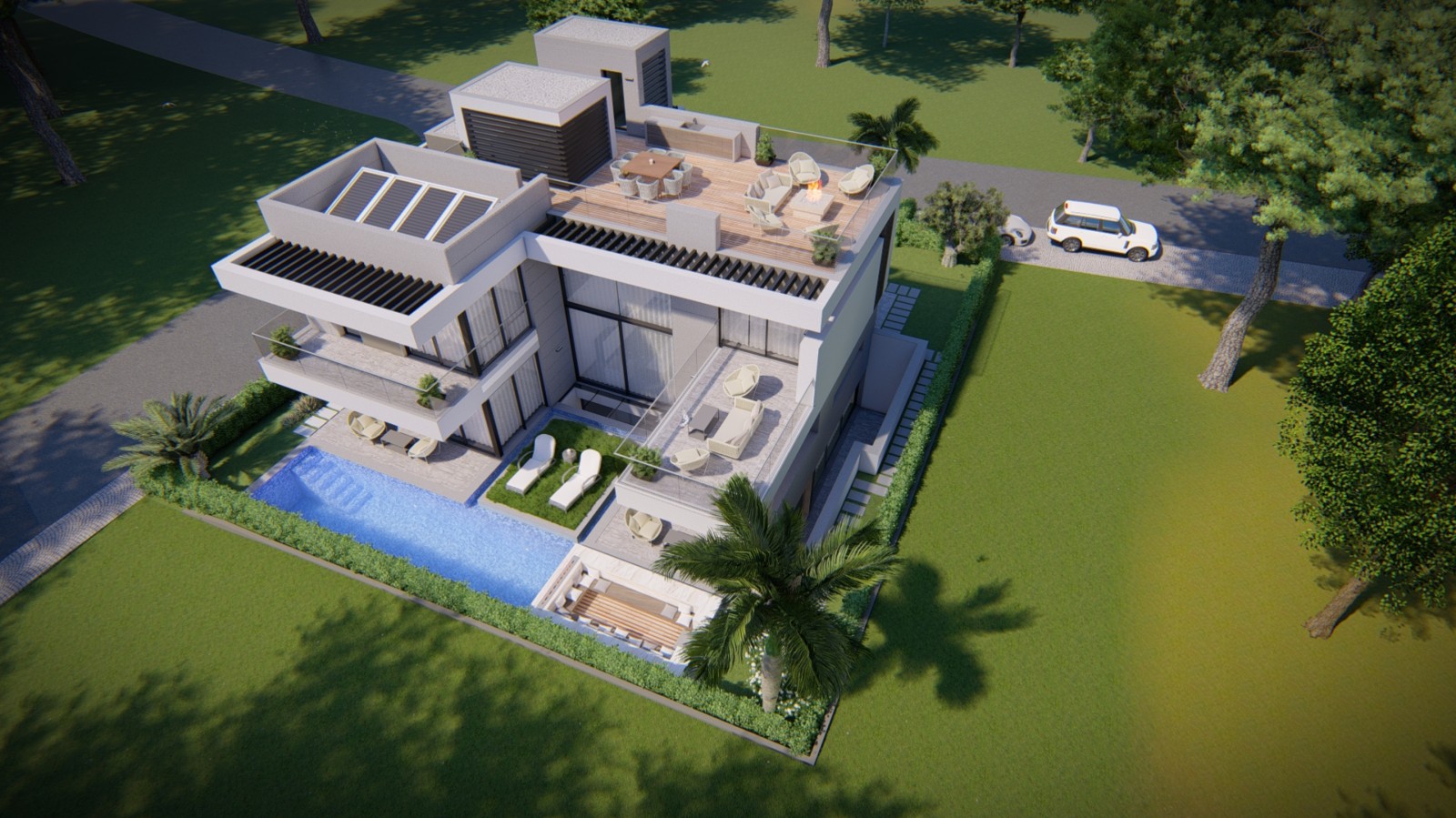 4 Bedroom Villa with pool, under construction, for sale in Vilamoura, Algarve_221391