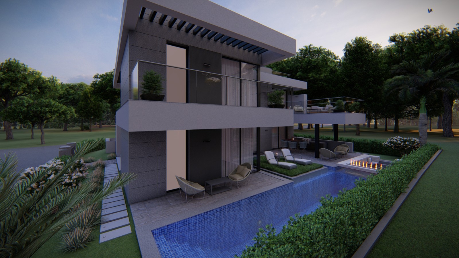 4 Bedroom Villa with pool, under construction, for sale in Vilamoura, Algarve_221399