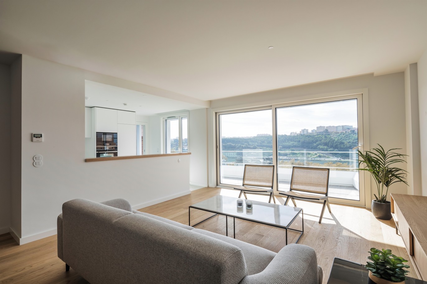Nouvel Penthouse de 3 chambres avec piscine et vue sur la rivière, Porto, Portugal_221873