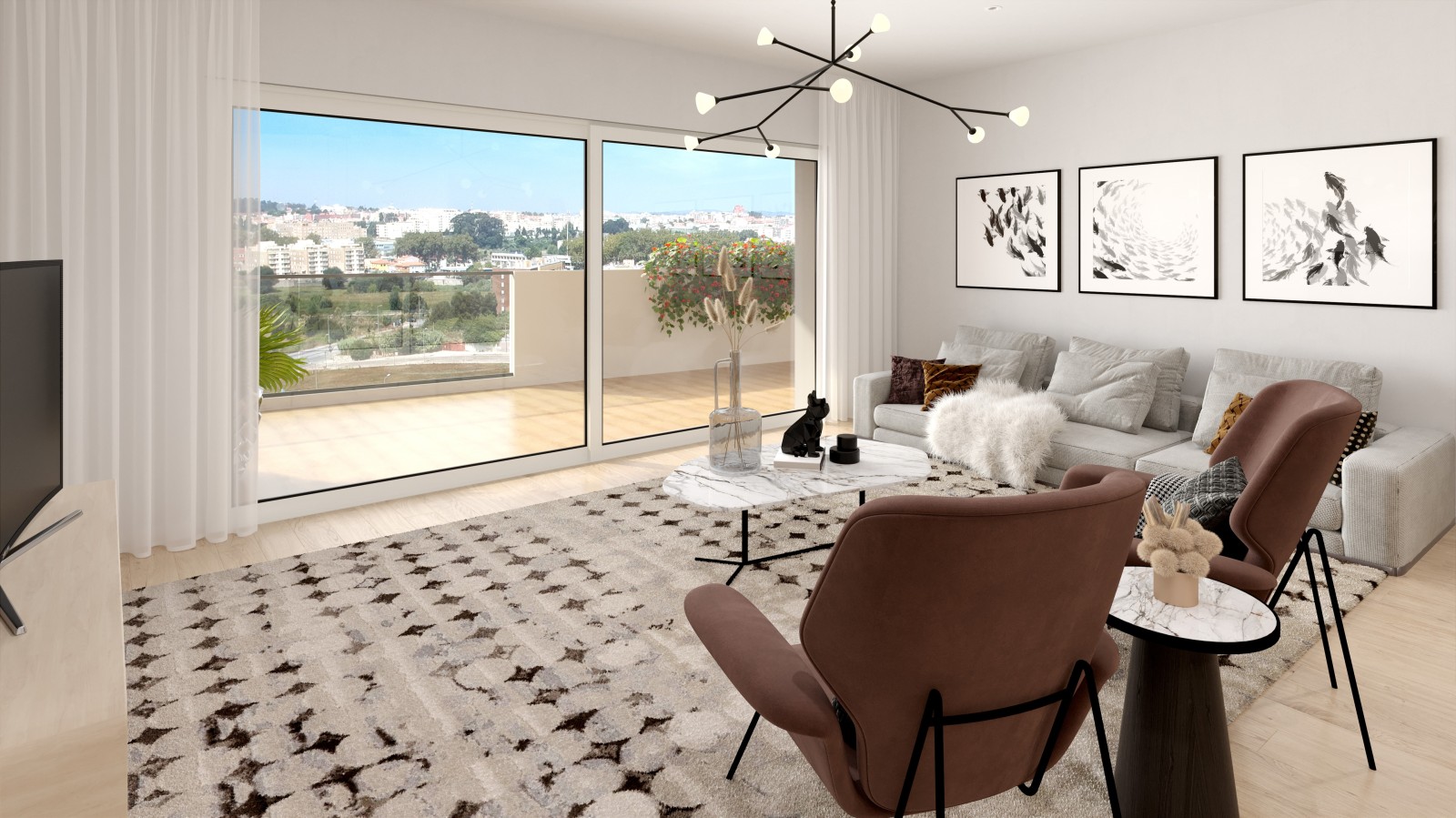 Apartamento novo com varanda, para venda, em Ramalde, Porto_222463