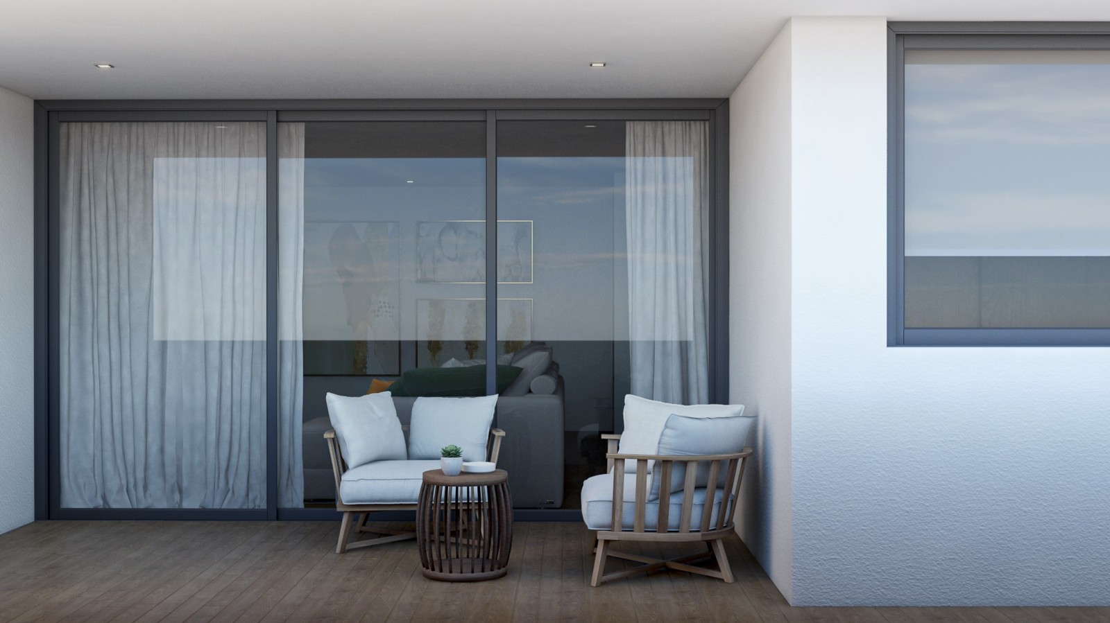 Apartamento, 2 quartos, com vista mar em Cabanas de Tavira, Algarve_223525