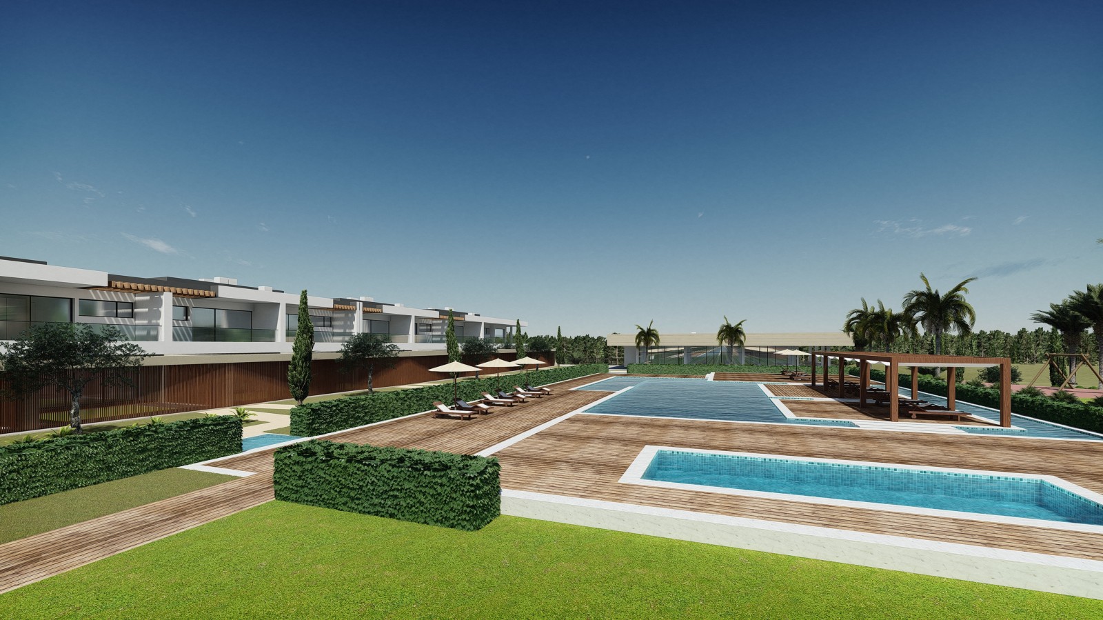 Luxusvilla mit 3 Schlafzimmern in Doppelhaushälfte, zu verkaufen, in Portimão, Algarve_224096