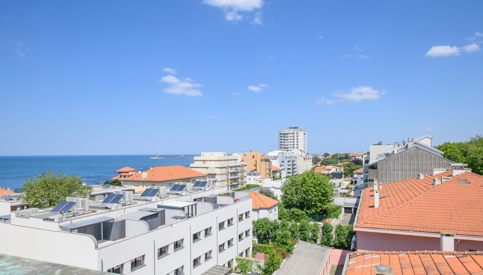 Ático triplex con terraza y vistas al mar, en venta, en Foz do Douro, Oporto, Portugal_226944