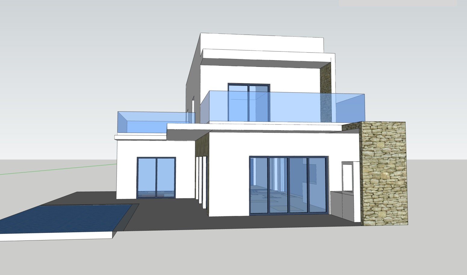 Maison jumelée V4 avec piscine, à vendre à São Brás de Alportel, Algarve_227192