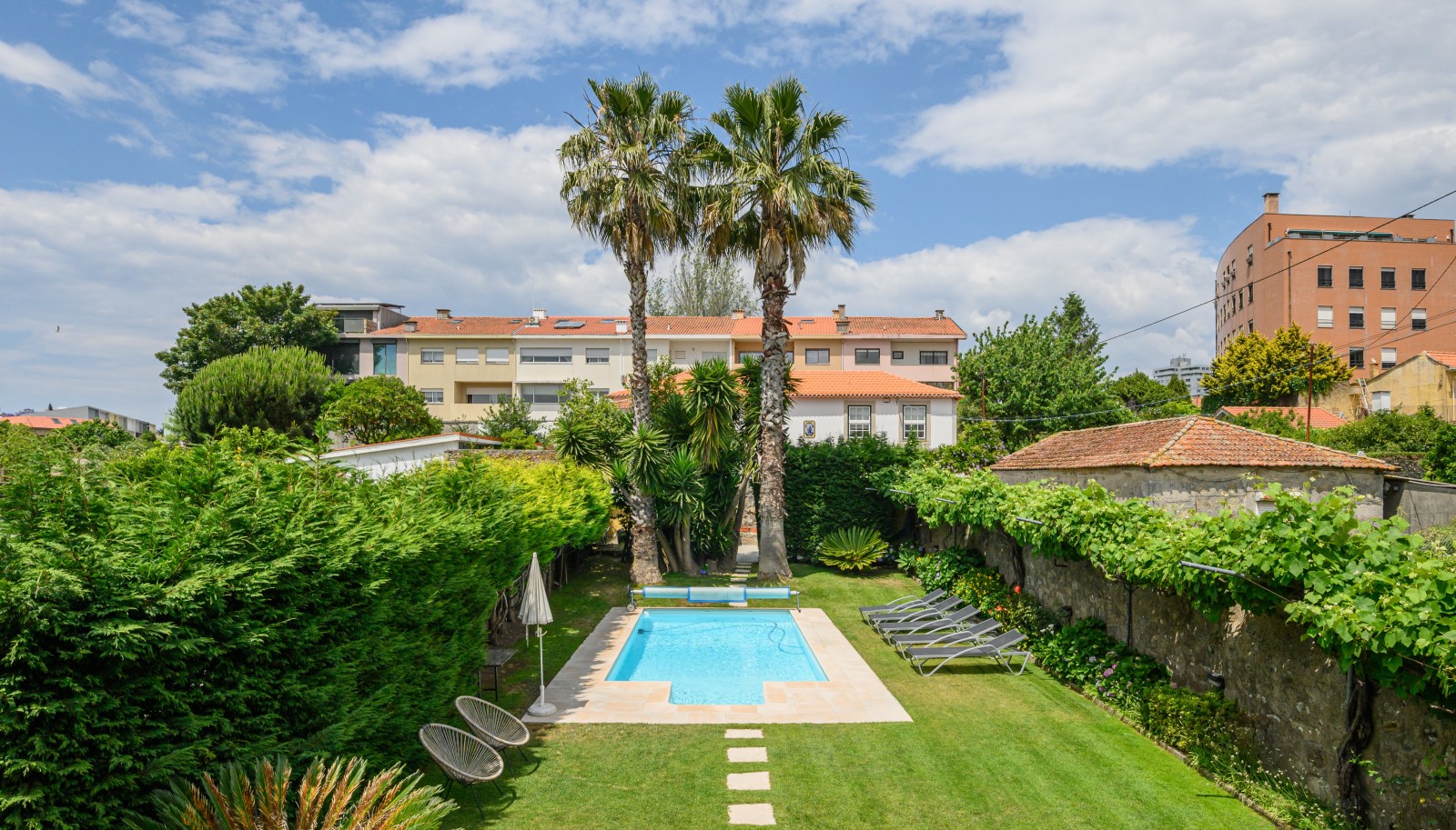 Villa con piscina y jardín, en venta, en Serralves, Oporto, Portugal_227427