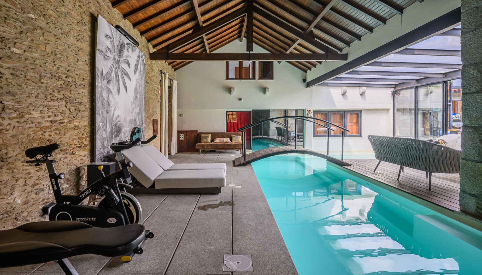 En venta: Casa de campo con piscina cubierta y jardín, en Balazar, Póvoa de Varzim, Norte de Portugal_227553