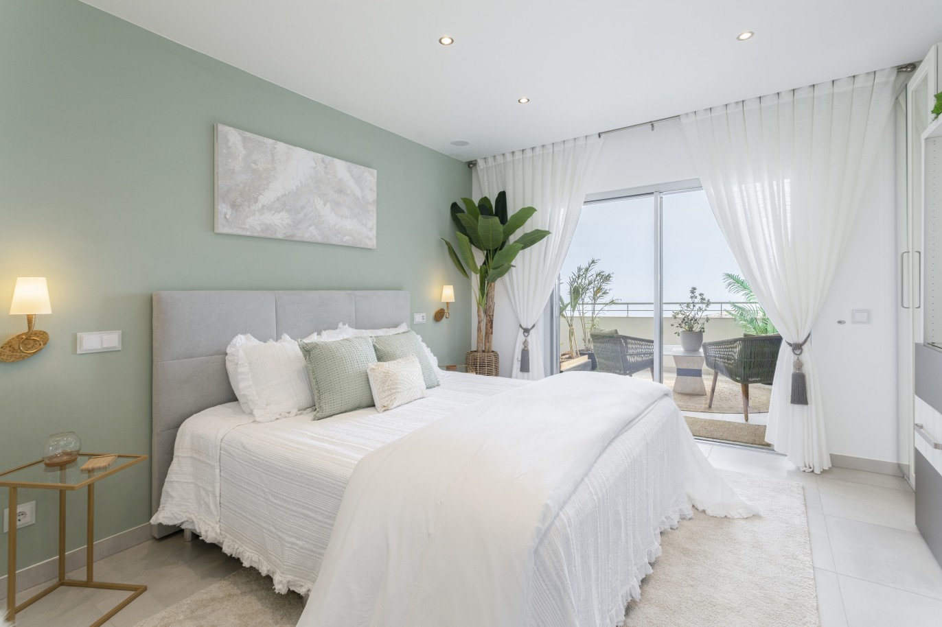 3 bedroom luxury apartment with sea view in Porto de Mós, Algarve_228167